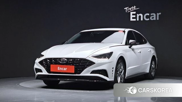 Hyundai Sonata (DN8) 2022 Белый из Кореи