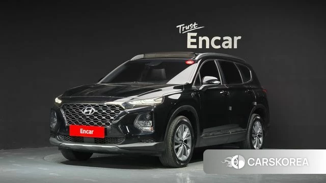 Hyundai Santa Fe TM 2019 Черный из Кореи