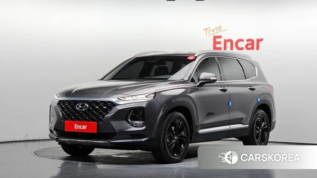 Hyundai Santa Fe TM 2020 Серый из Кореи