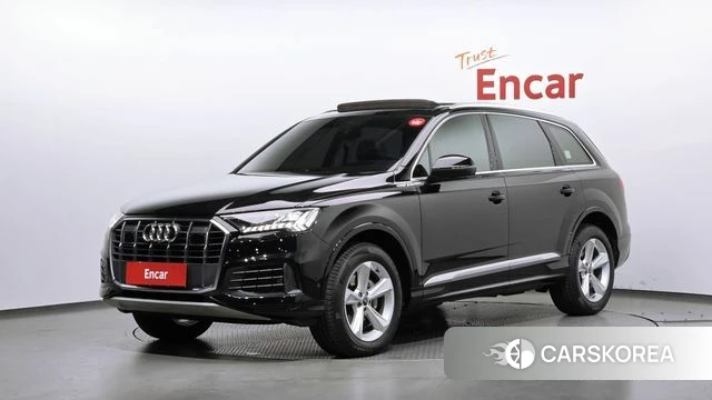 Audi Q7 (4M) 2022 Черный из Кореи
