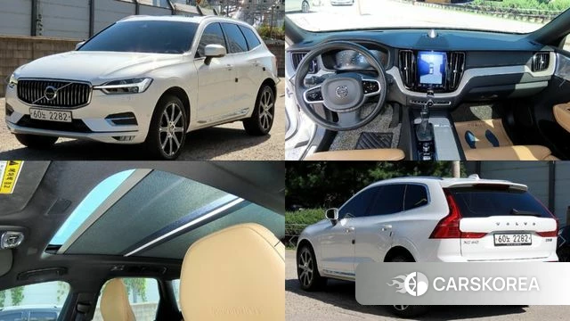 Volvo XC60 second Generation 2018 Белый из Кореи