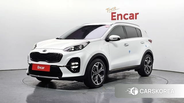 Kia Sportage The Bold 2018 Белый из Кореи