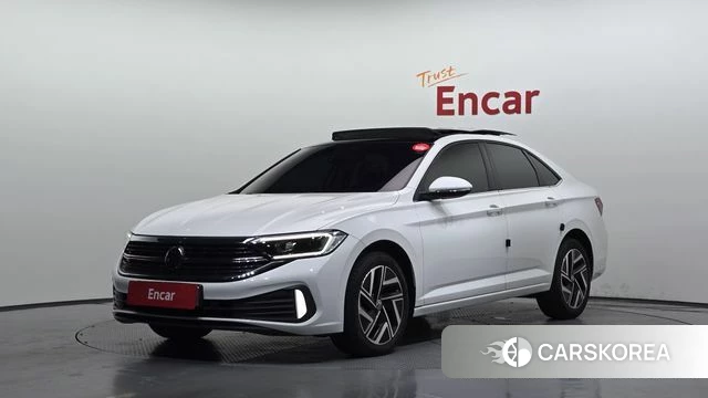 Volkswagen 7th Generation of Jetta 2023 Белый из Кореи