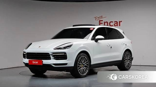Porsche Cayenne (PO536) 2021 Белый из Кореи