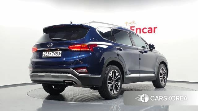 Hyundai Santa Fe TM 2020 Синий из Кореи