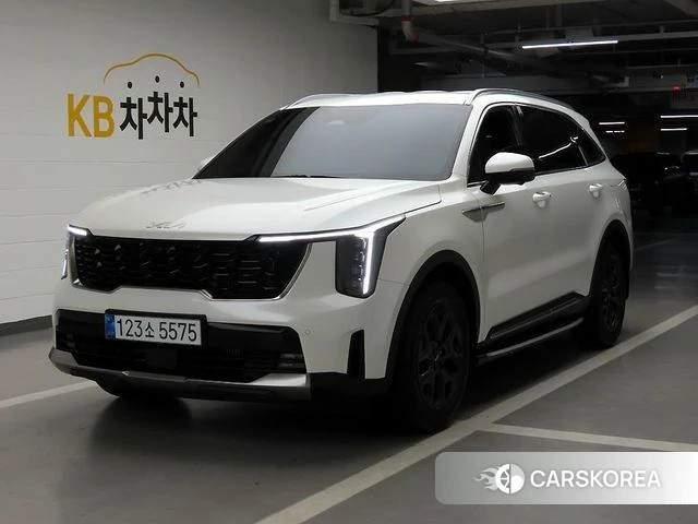 Kia The New Sorento 4th Generation 2023 Белый из Кореи