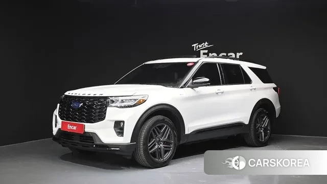Ford Explorer 6th Generation 2024 Белый из Кореи