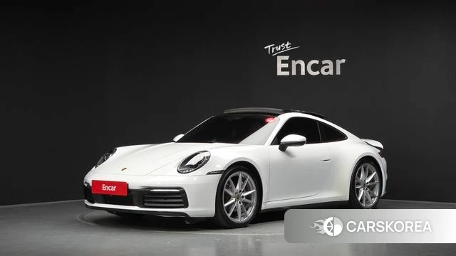 Porsche 911(992) 2020 Белый из Кореи