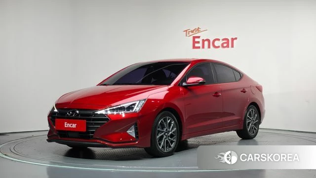 Hyundai The New Avante AD 2019 Красный из Кореи