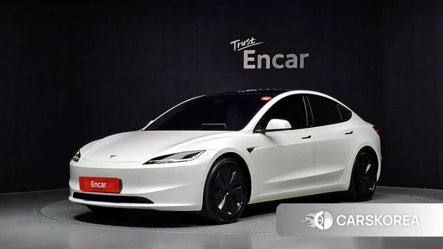 Tesla Model 3 2024 Белый из Кореи