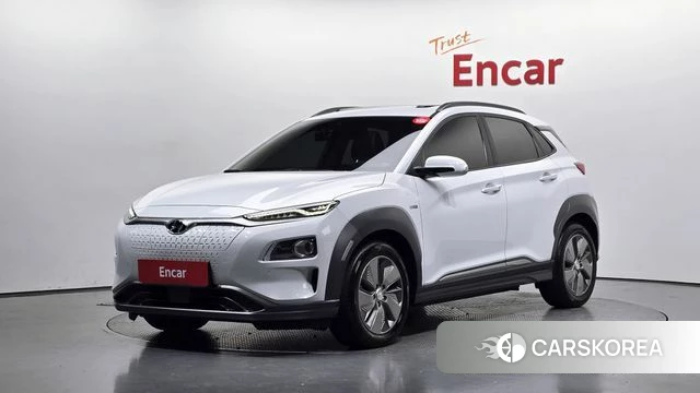 Hyundai Kona Electric 2018 Белый из Кореи