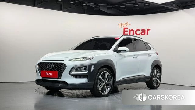 Hyundai Kona 2019 Белый из Кореи