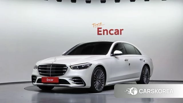 Mercedes-Benz S-Class W223 2023 Белый из Кореи