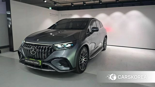 Mercedes-Benz EQE SUV X294 2024 Серебристо-серый из Кореи