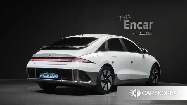 Hyundai Ionic 6 2022 Белый из Кореи