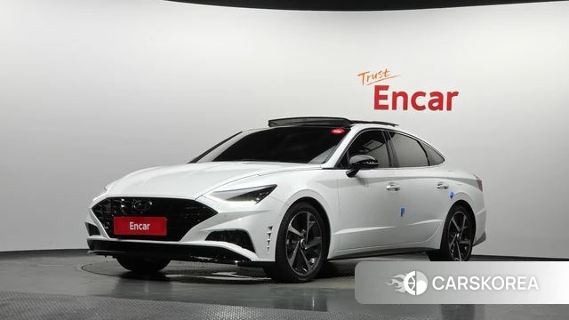 Hyundai Sonata (DN8) 2022 Белый из Кореи