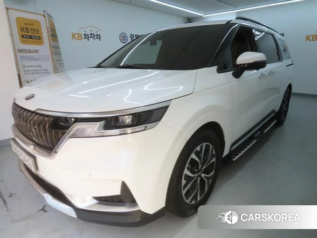 Kia Carnival 4th generation 2021 Белый из Кореи