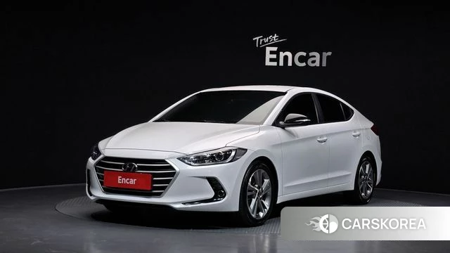 Hyundai Avante AD 2018 Белый из Кореи