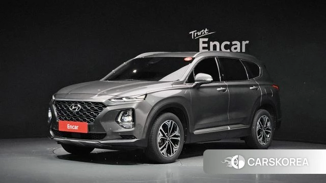 Hyundai Santa Fe TM 2019 Серый из Кореи