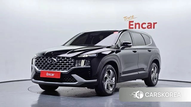 Hyundai The New Santa Fe 2021 Черный из Кореи