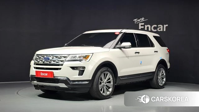 Ford Explorer 2018 Белый из Кореи