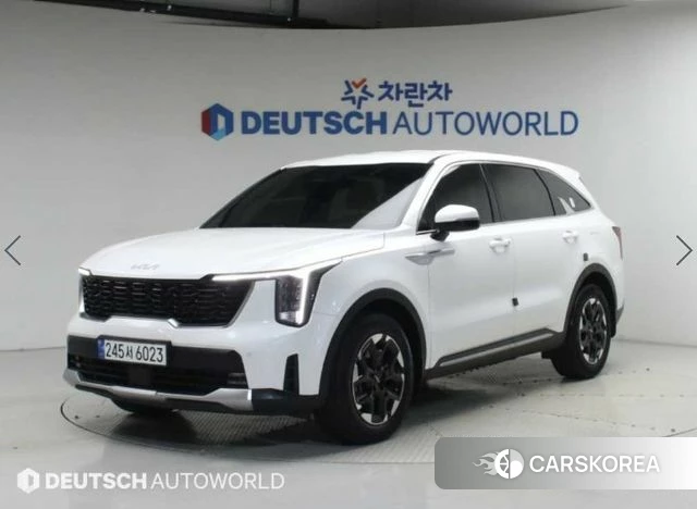 Kia The New Sorento 4th Generation 2023 Белый из Кореи