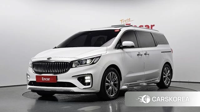 Kia The New Carnival 2019 Белый из Кореи
