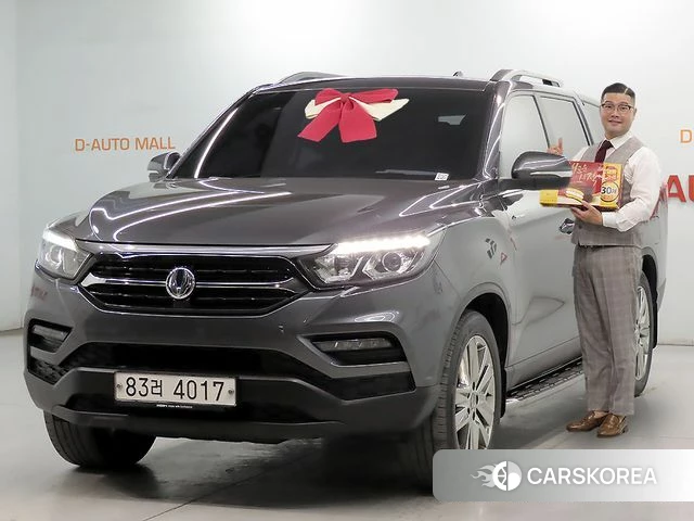 Ssangyong Rexton Sports 2019 Серый из Кореи