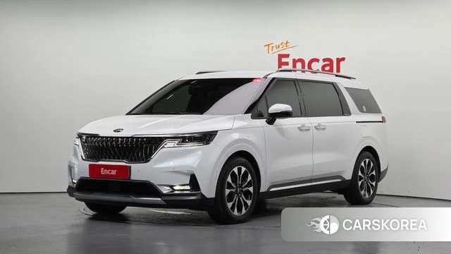 Kia Carnival 4th generation 2020 Белый из Кореи