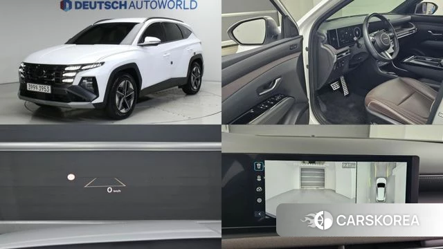 Hyundai The New Tucson Hybrid (NX4) 2024 Белый из Кореи