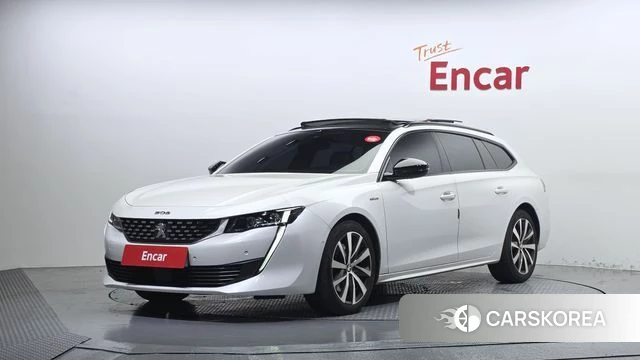 Peugeot 508SW Second generation 2020 Белый из Кореи