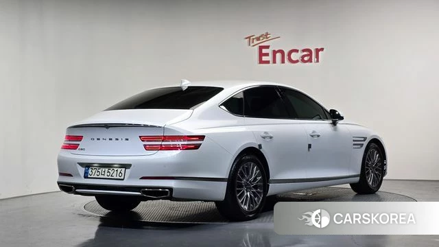 Genesis G80 (RG3) 2021 Белый из Кореи