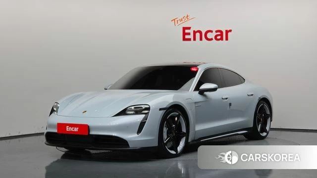 Porsche Taycan 2021 Серебряный из Кореи