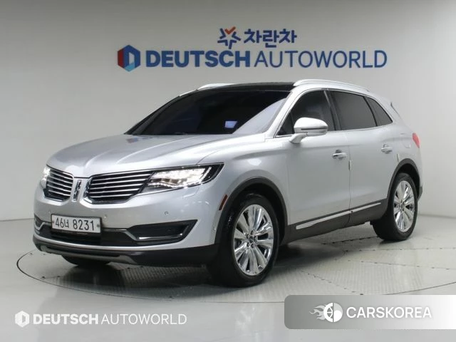 Lincoln MKX 2nd Generation 2018 Серебряный из Кореи