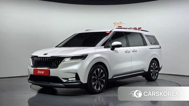 Kia Carnival 4th generation 2021 Белый из Кореи