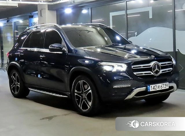 Mercedes-Benz GLE-Class W167 2021 Синий из Кореи