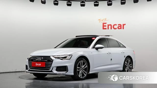 Audi A6 (C8) 2022 Белый из Кореи