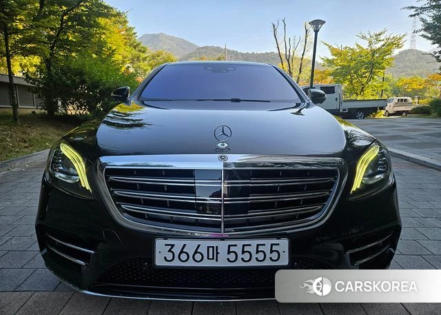 Mercedes-Benz S-Class W222 2018 Черный из Кореи