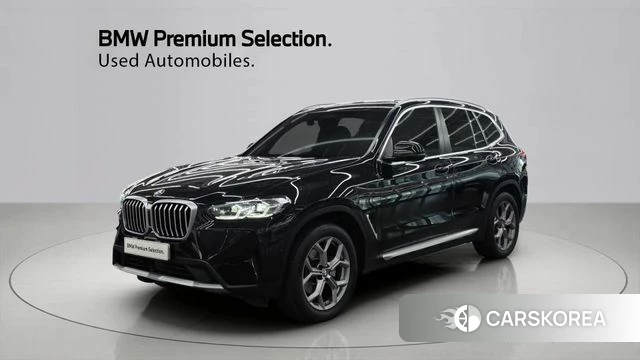 BMW X3 (G01) 2022 Черный из Кореи
