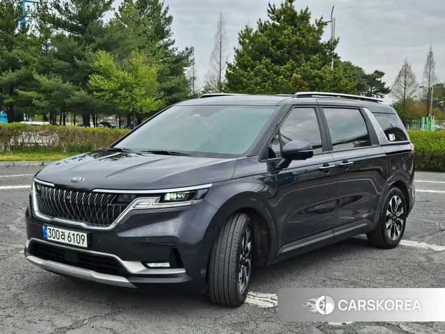 Kia Carnival 4th generation 2021 Серый из Кореи