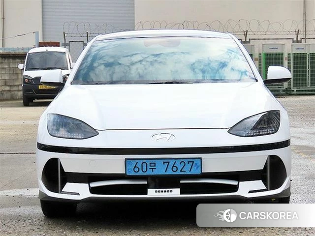Hyundai Ionic 6 2022 Белый из Кореи