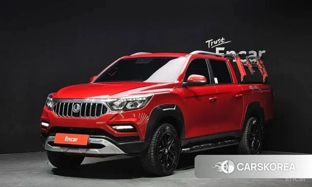 Ssangyong Rexton Sports Cannes 2020 Красный из Кореи