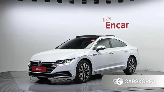 Volkswagen Arteon 2019 Белый из Кореи