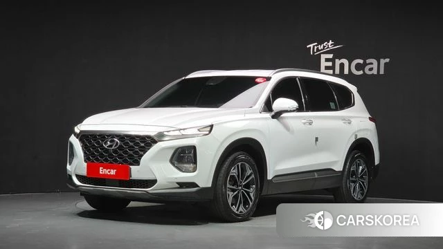 Hyundai Santa Fe TM 2018 Белый из Кореи