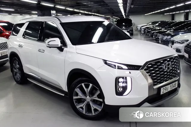 Hyundai Palisade 2019 Белый из Кореи