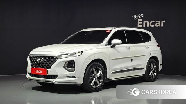 Hyundai Santa Fe TM 2019 Белый из Кореи