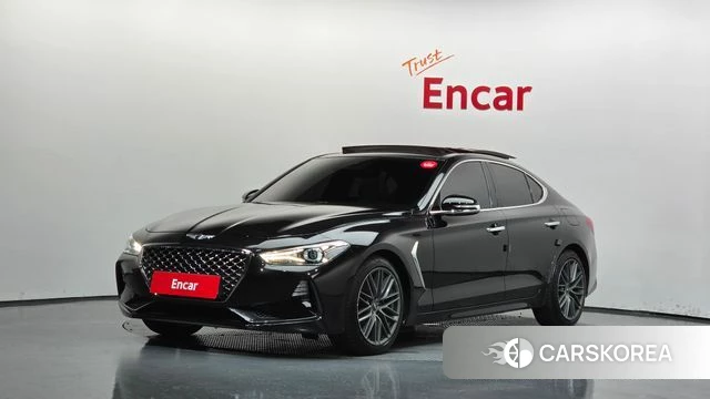 Genesis G70 2018 Черный из Кореи