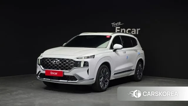 Hyundai The New Santa Fe 2021 Белый из Кореи