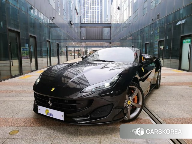 Ferrari Portofino 2019 Черный из Кореи