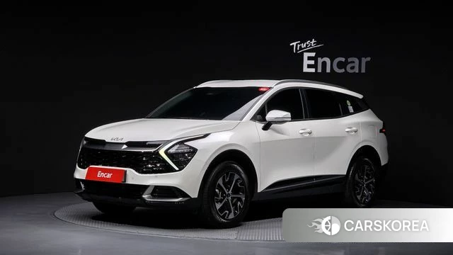 Kia Sportage 5th Generation Hybrid 2023 Белый из Кореи